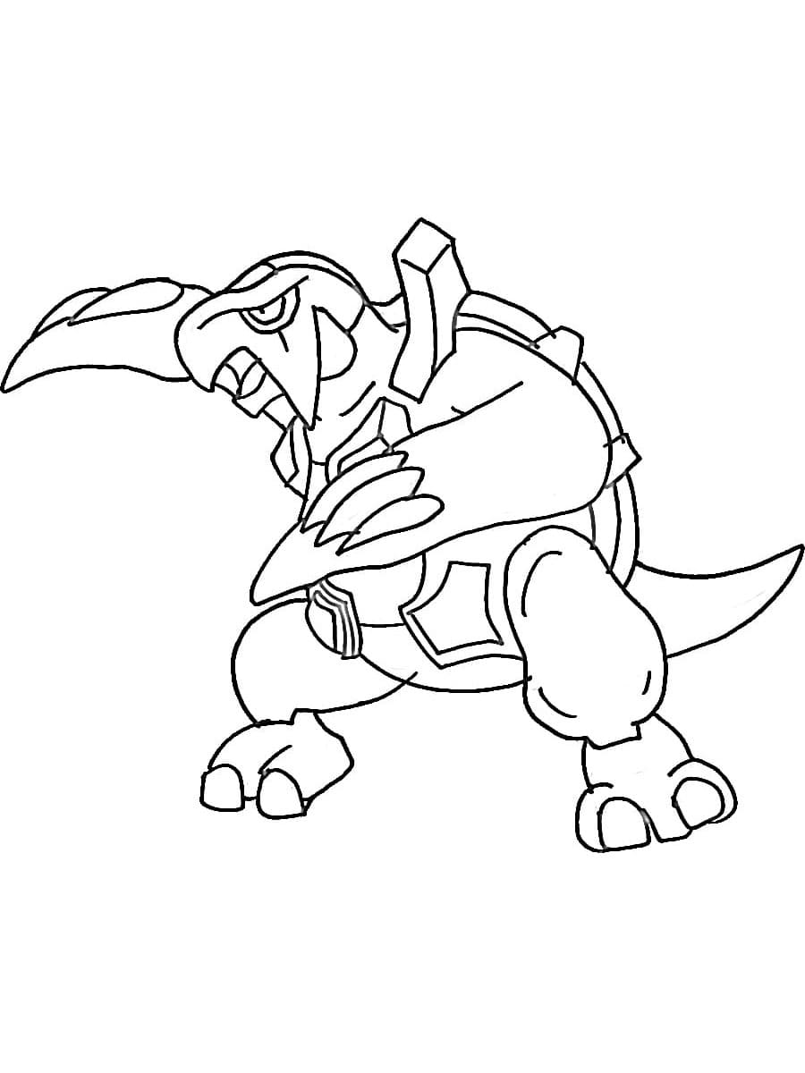 ζωγραφική Pokemon Carracosta