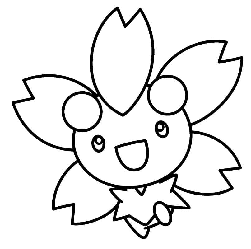 ζωγραφική Pokemon Cherrim