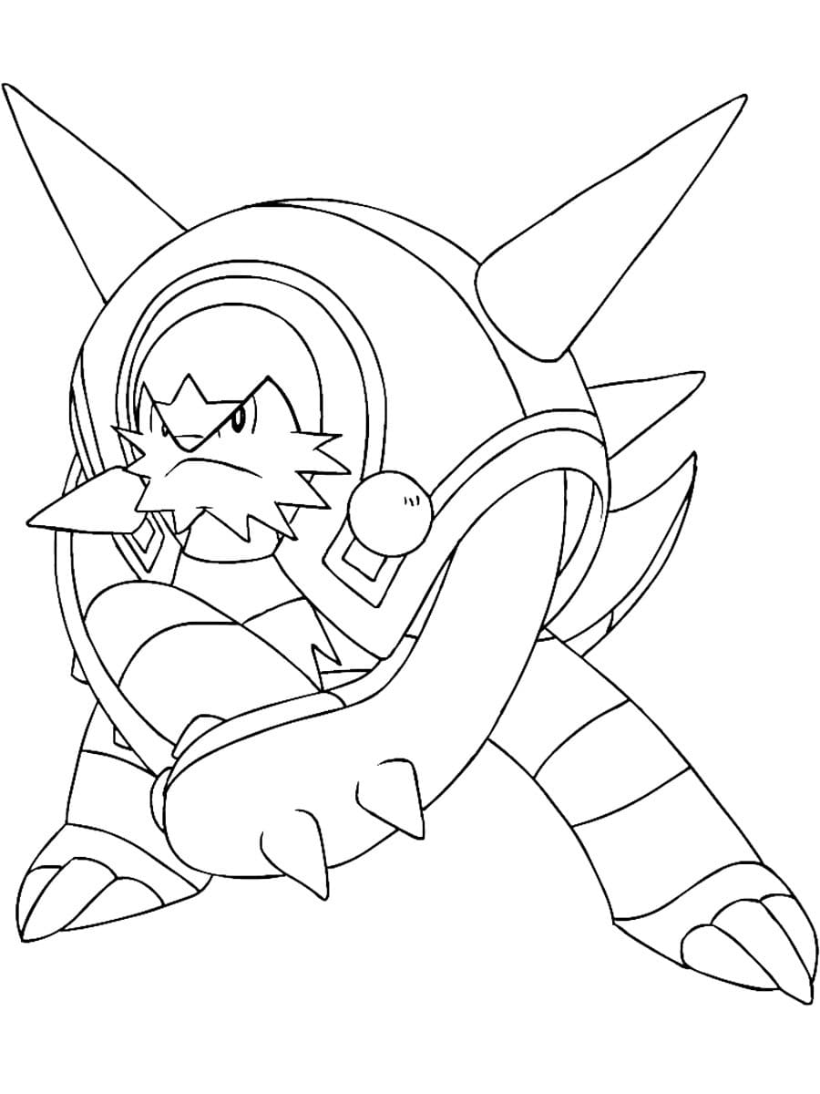 ζωγραφική Pokemon Chesnaught