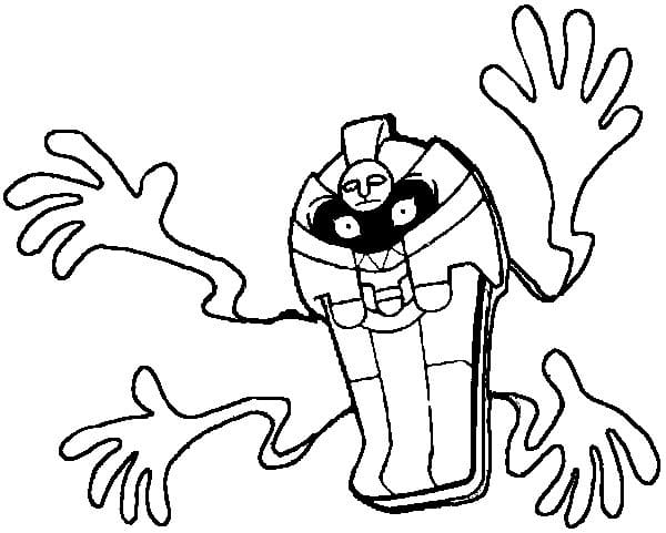 ζωγραφική Pokemon Cofagrigus