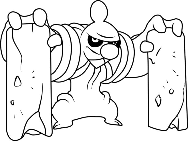 ζωγραφική Pokemon Conkeldurr