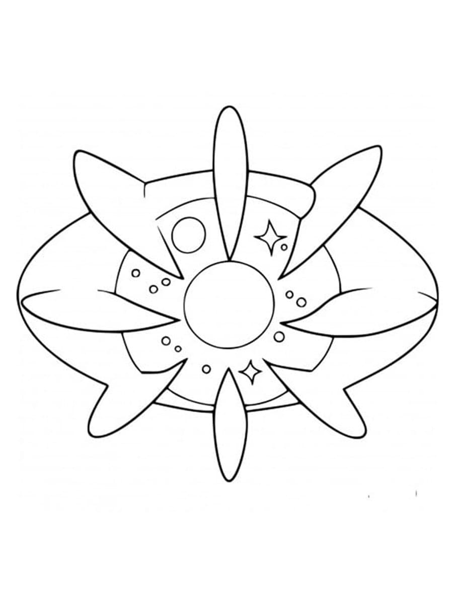 ζωγραφική Pokemon Cosmoem