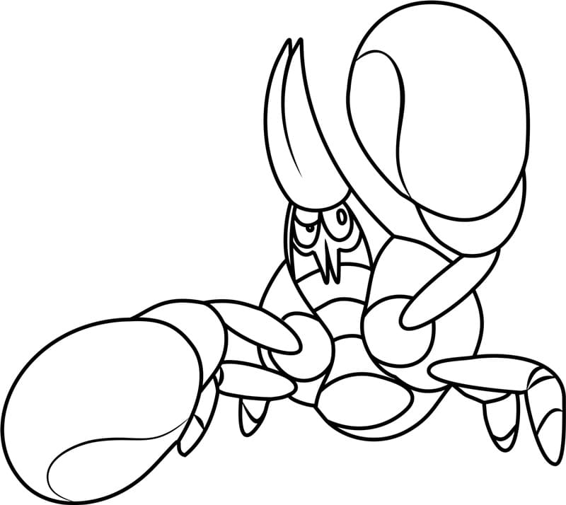 ζωγραφική Pokemon Crabrawler