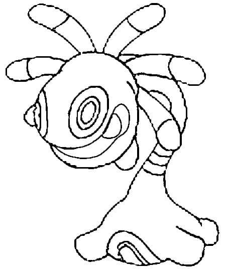 ζωγραφική Pokemon Cradily