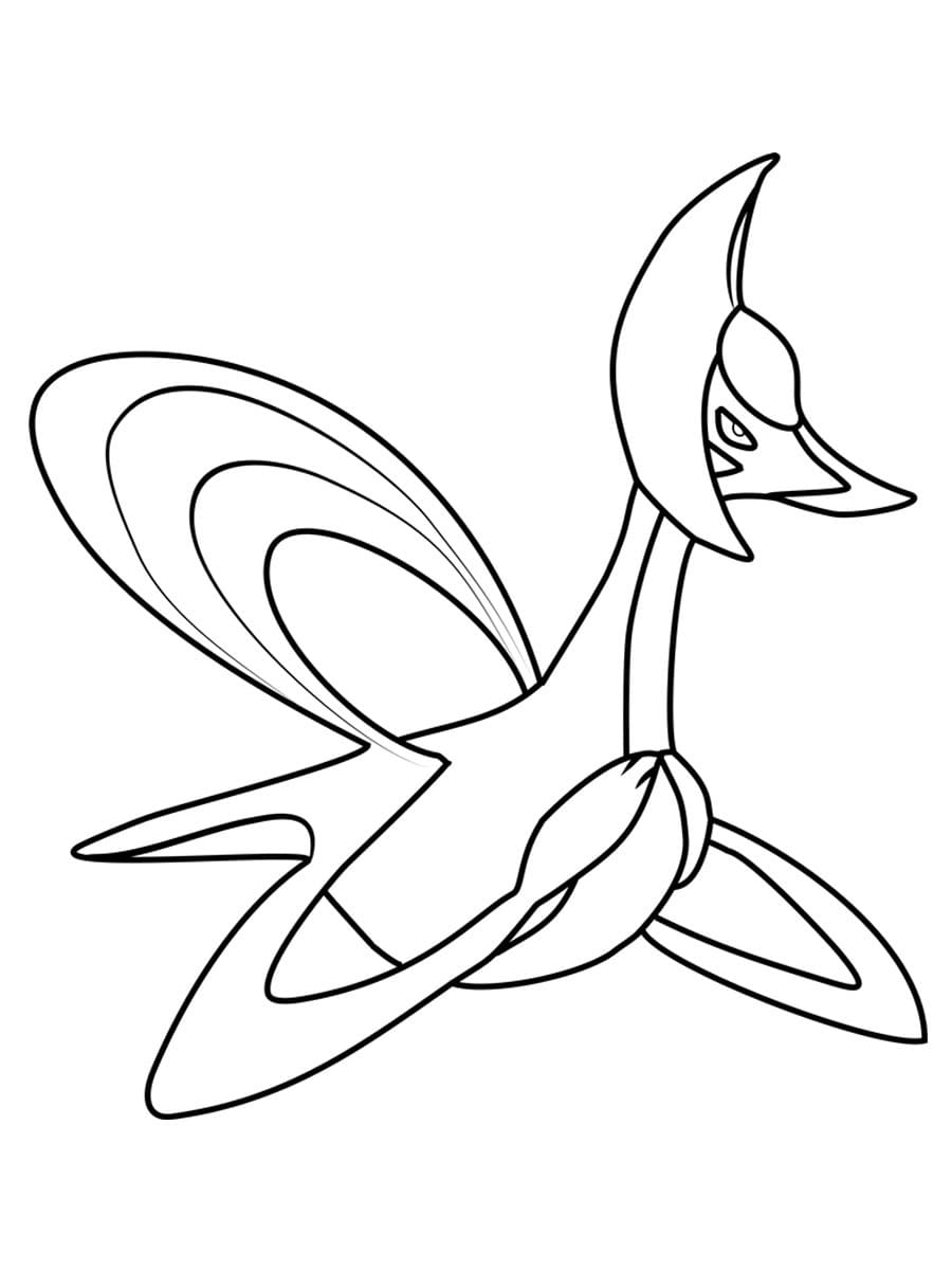 ζωγραφική Pokemon Cresselia