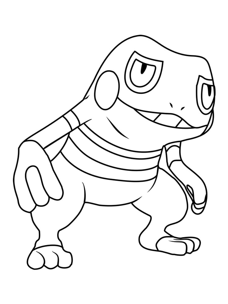 ζωγραφική Pokemon Croagunk