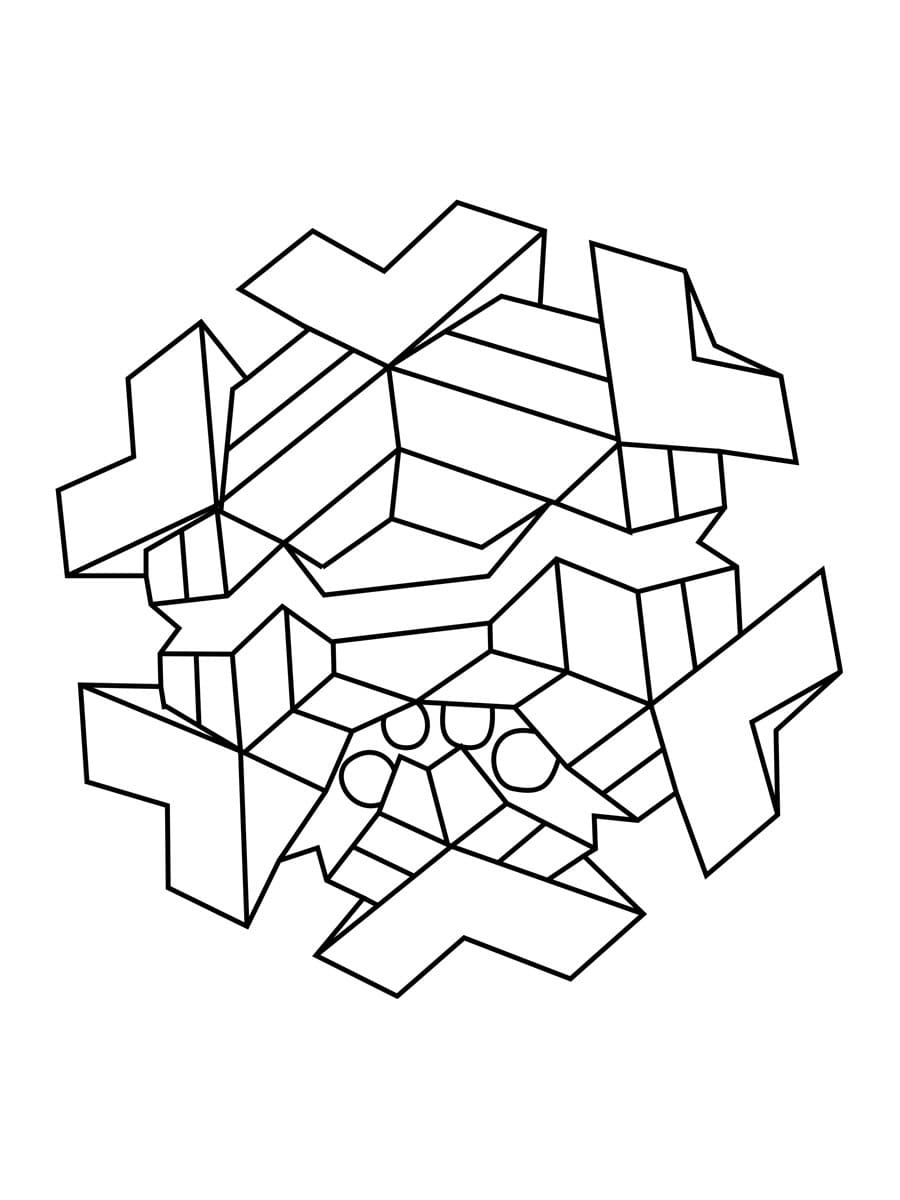 ζωγραφική Pokemon Cryogonal