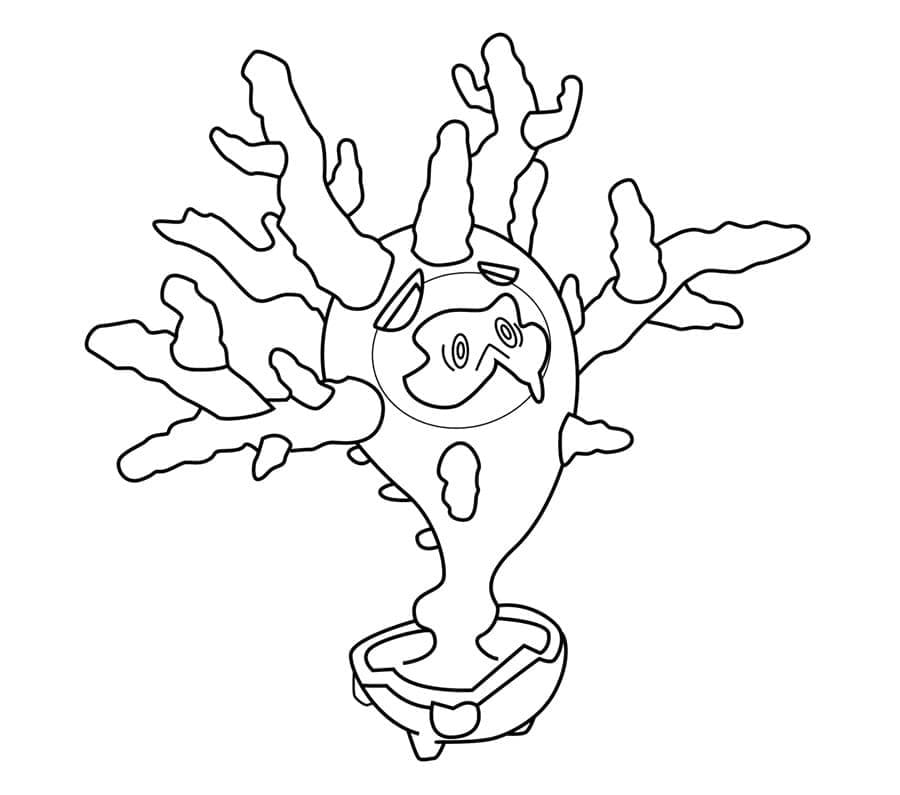 ζωγραφική Pokemon Cursola