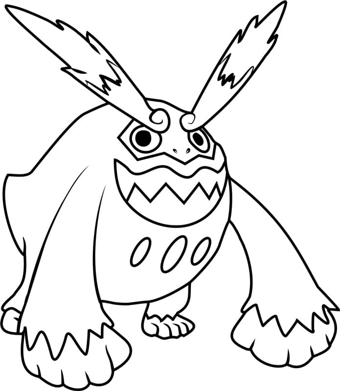 ζωγραφική Pokemon Darmanitan