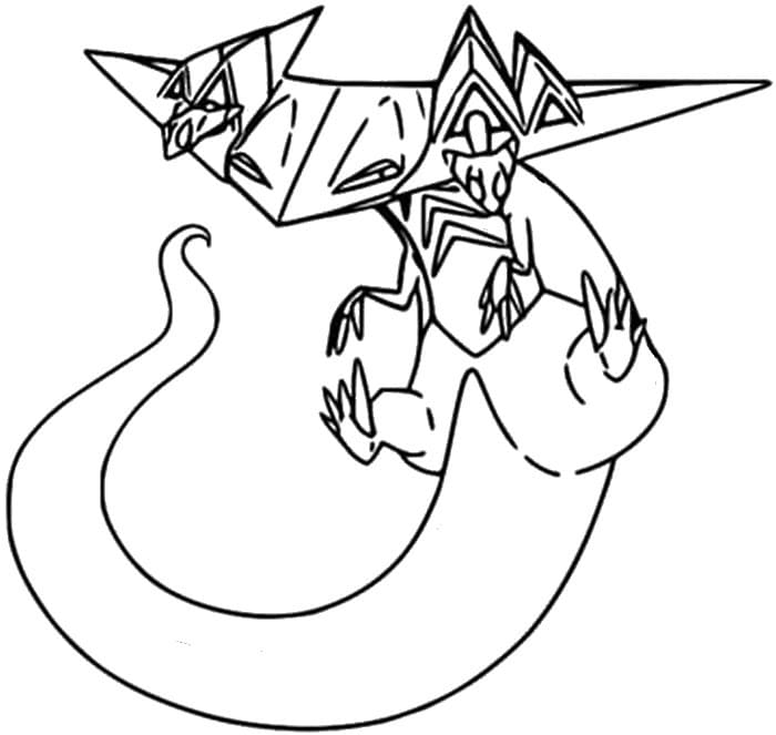 ζωγραφική Pokemon Dragapult