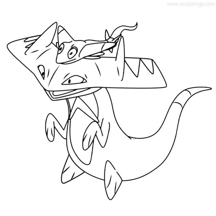 ζωγραφική Pokemon Drakloak
