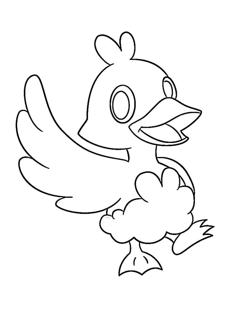 ζωγραφική Pokemon Ducklett