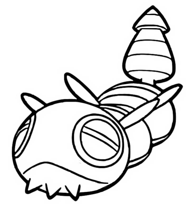 ζωγραφική Pokemon Dudunsparce