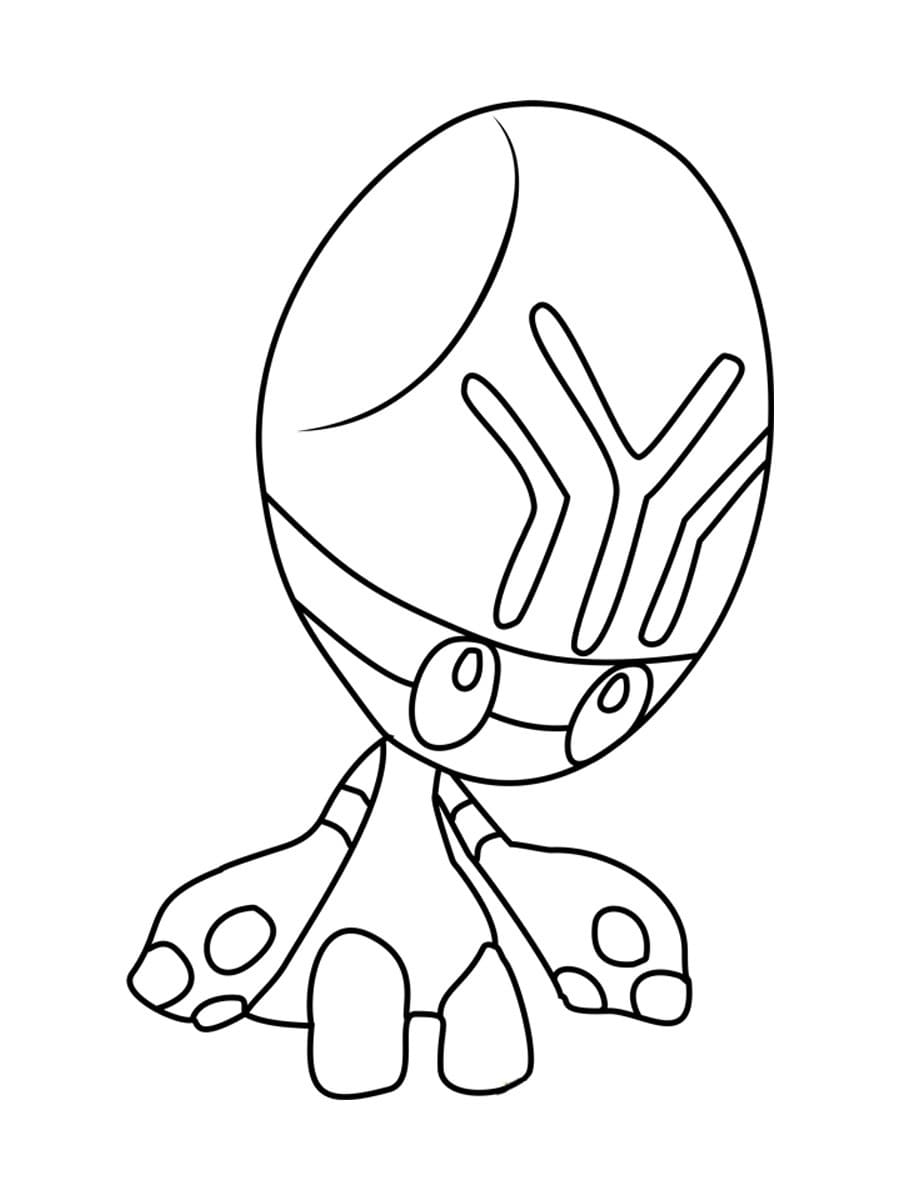ζωγραφική Pokemon Elgyem