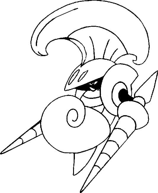 ζωγραφική Pokemon Escavalier