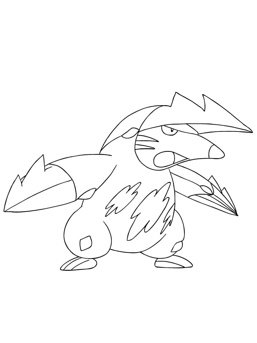 ζωγραφική Pokemon Excadrill