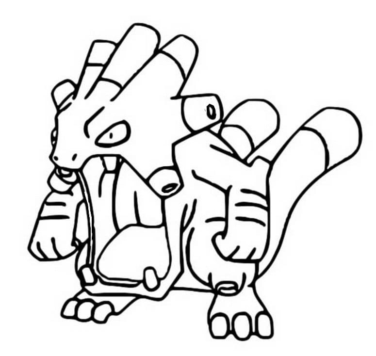 ζωγραφική Pokemon Exploud