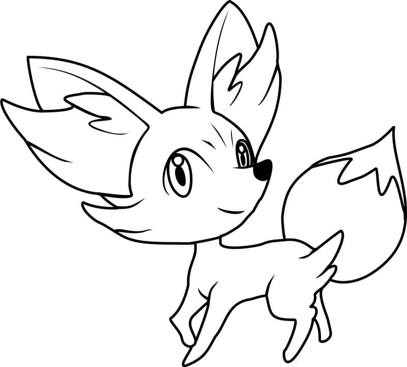 ζωγραφική Pokemon Fennekin
