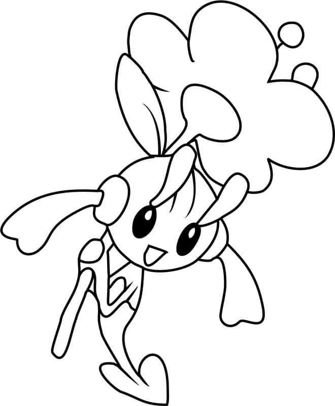 ζωγραφική Pokemon Floette