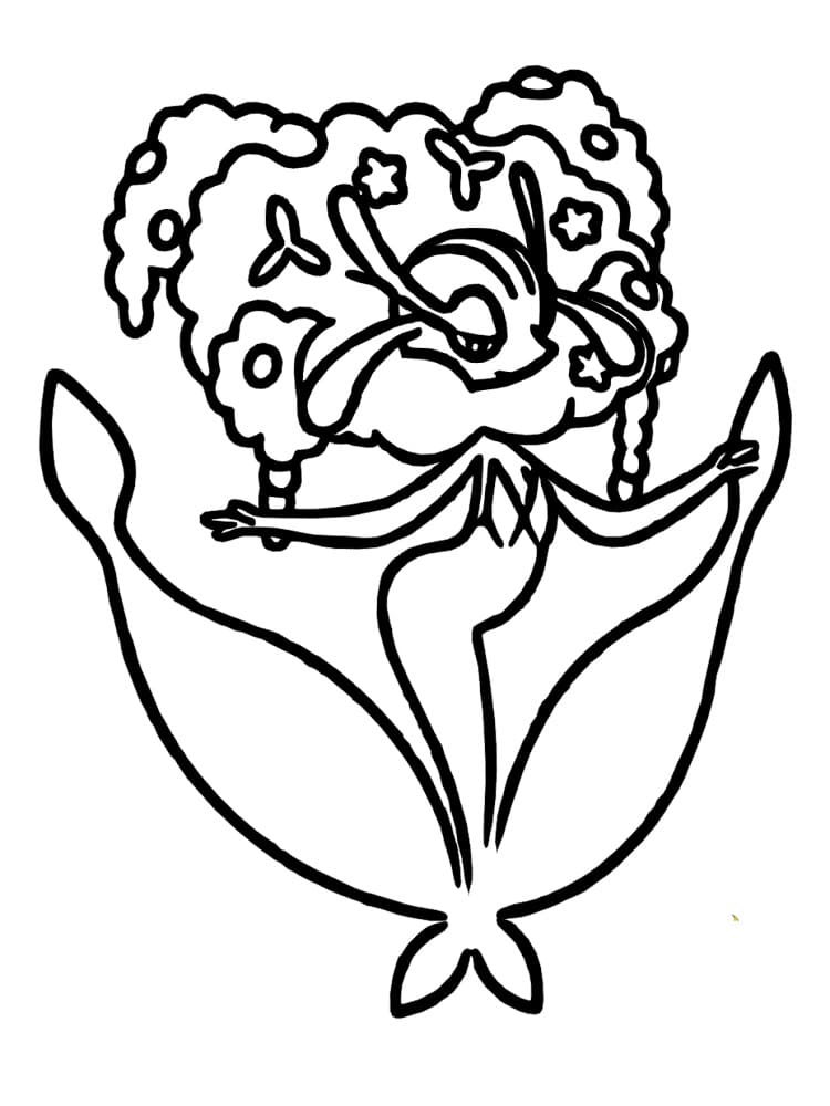 ζωγραφική Pokemon Florges