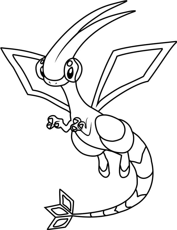ζωγραφική Pokemon Flygon