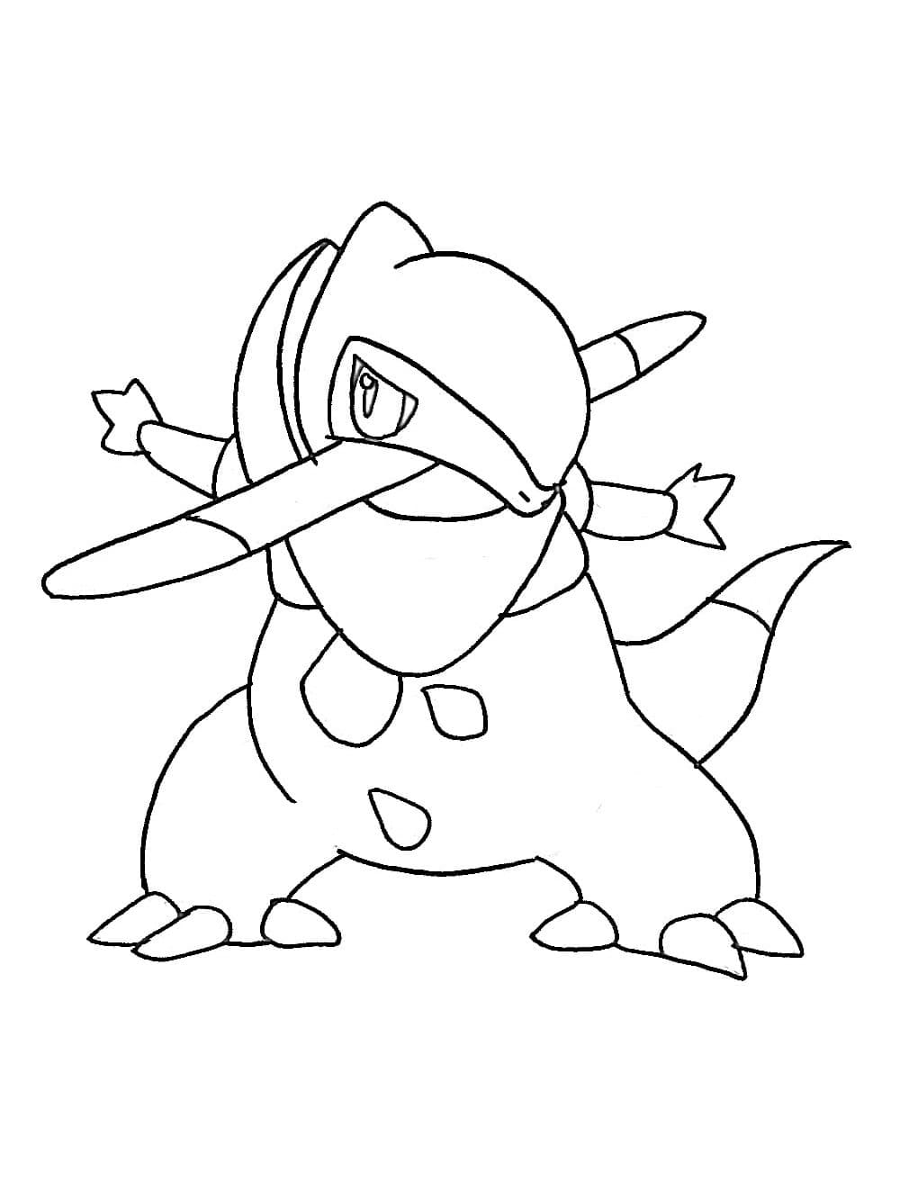 ζωγραφική Pokemon Fraxure