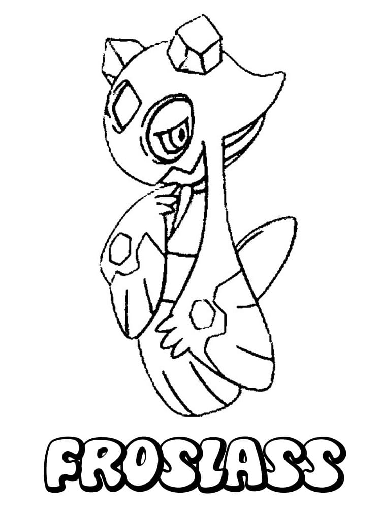 ζωγραφική Pokemon Froslass