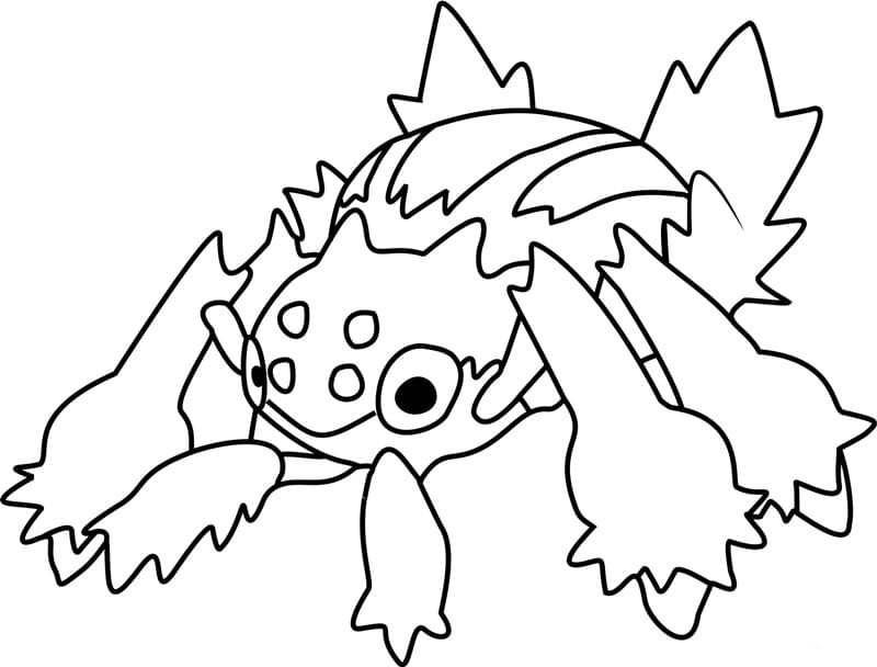 ζωγραφική Pokemon Galvantula