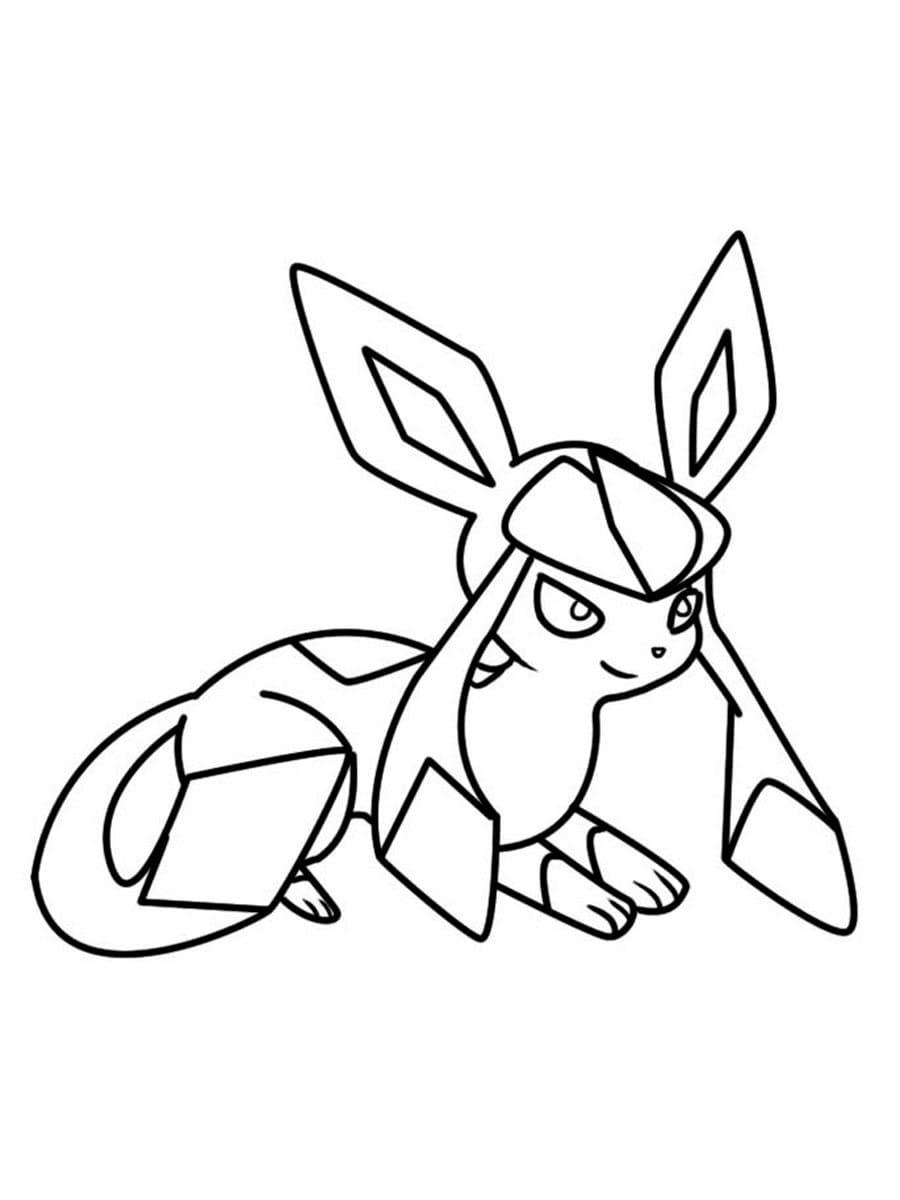ζωγραφική Pokemon Glaceon
