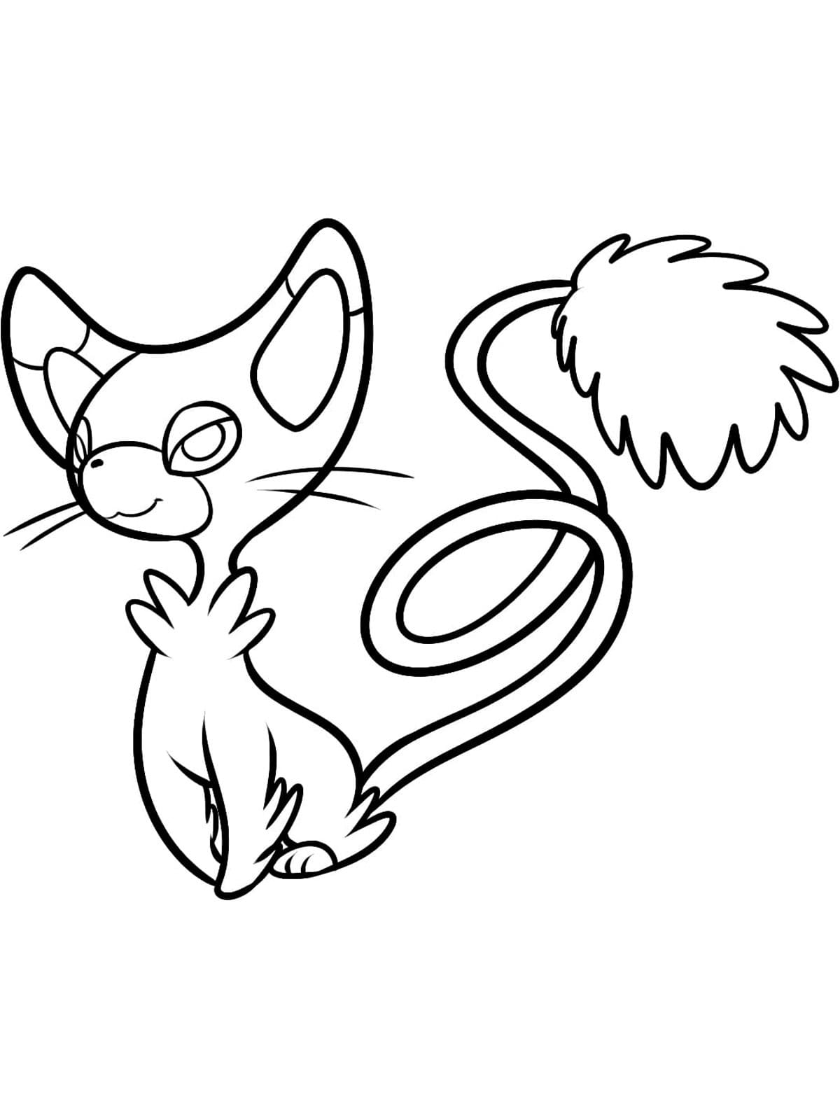ζωγραφική Pokemon Glameow