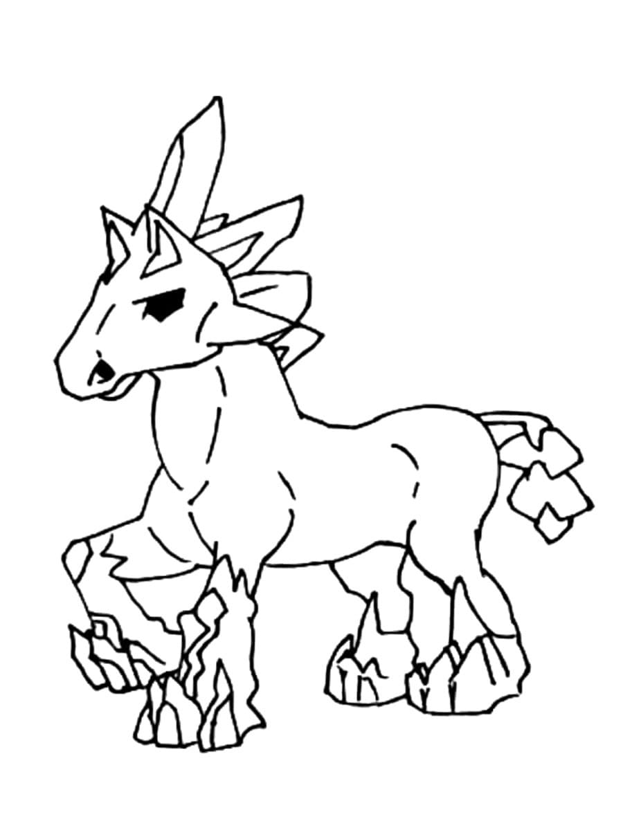 ζωγραφική Pokemon Glastrier