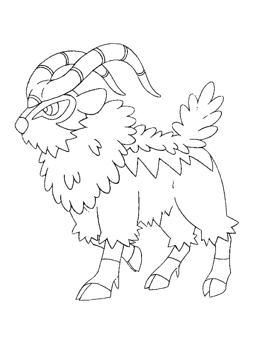 ζωγραφική Pokemon Gogoat
