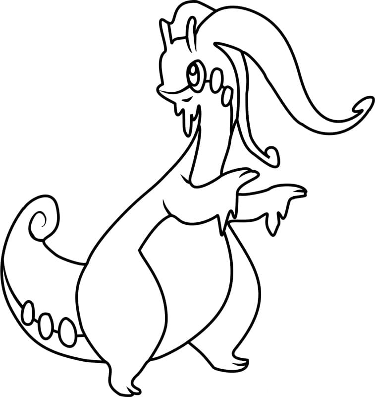 ζωγραφική Pokemon Goodra