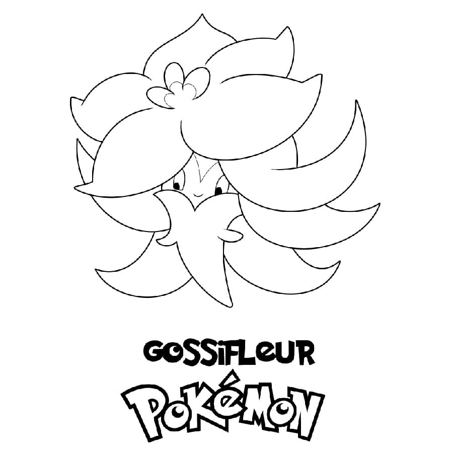 ζωγραφική Pokemon Gossifleur