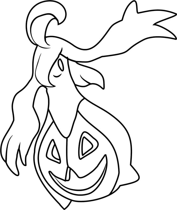 ζωγραφική Pokemon Gourgeist