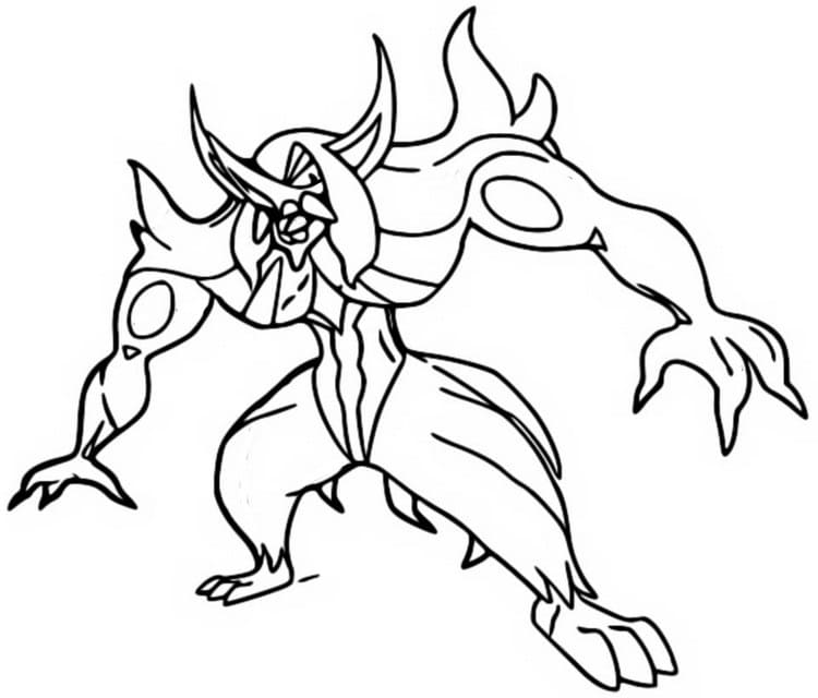 ζωγραφική Pokemon Grimmsnarl