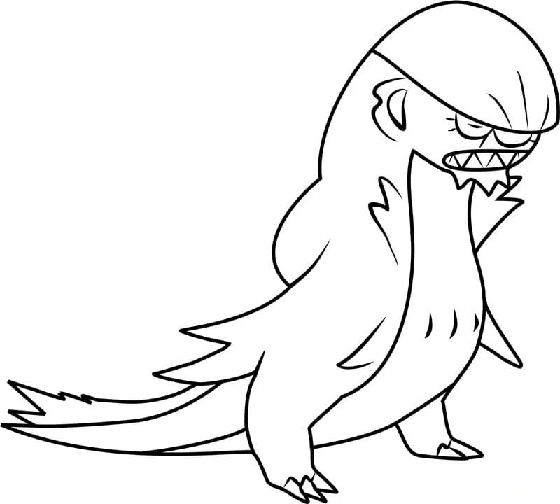 ζωγραφική Pokemon Gumshoos