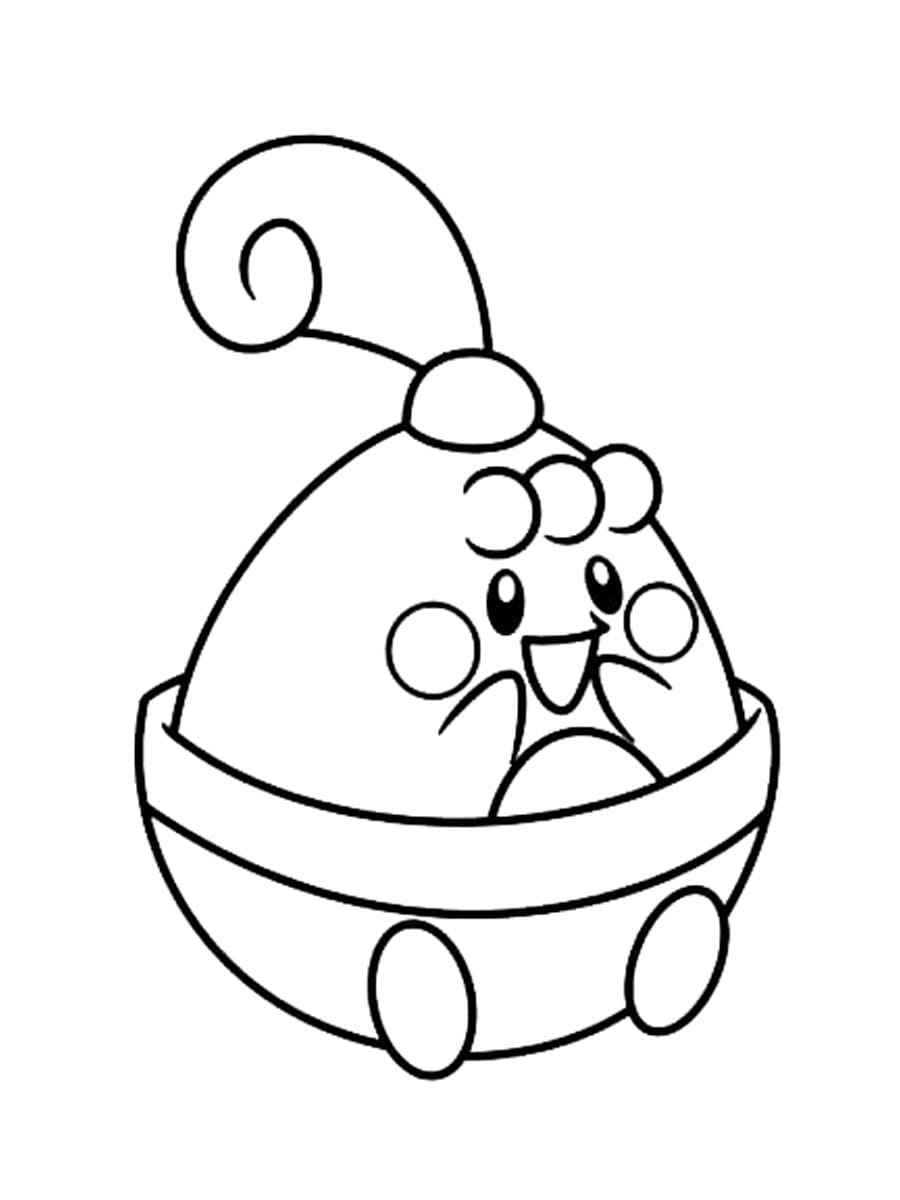 ζωγραφική Pokemon Happiny