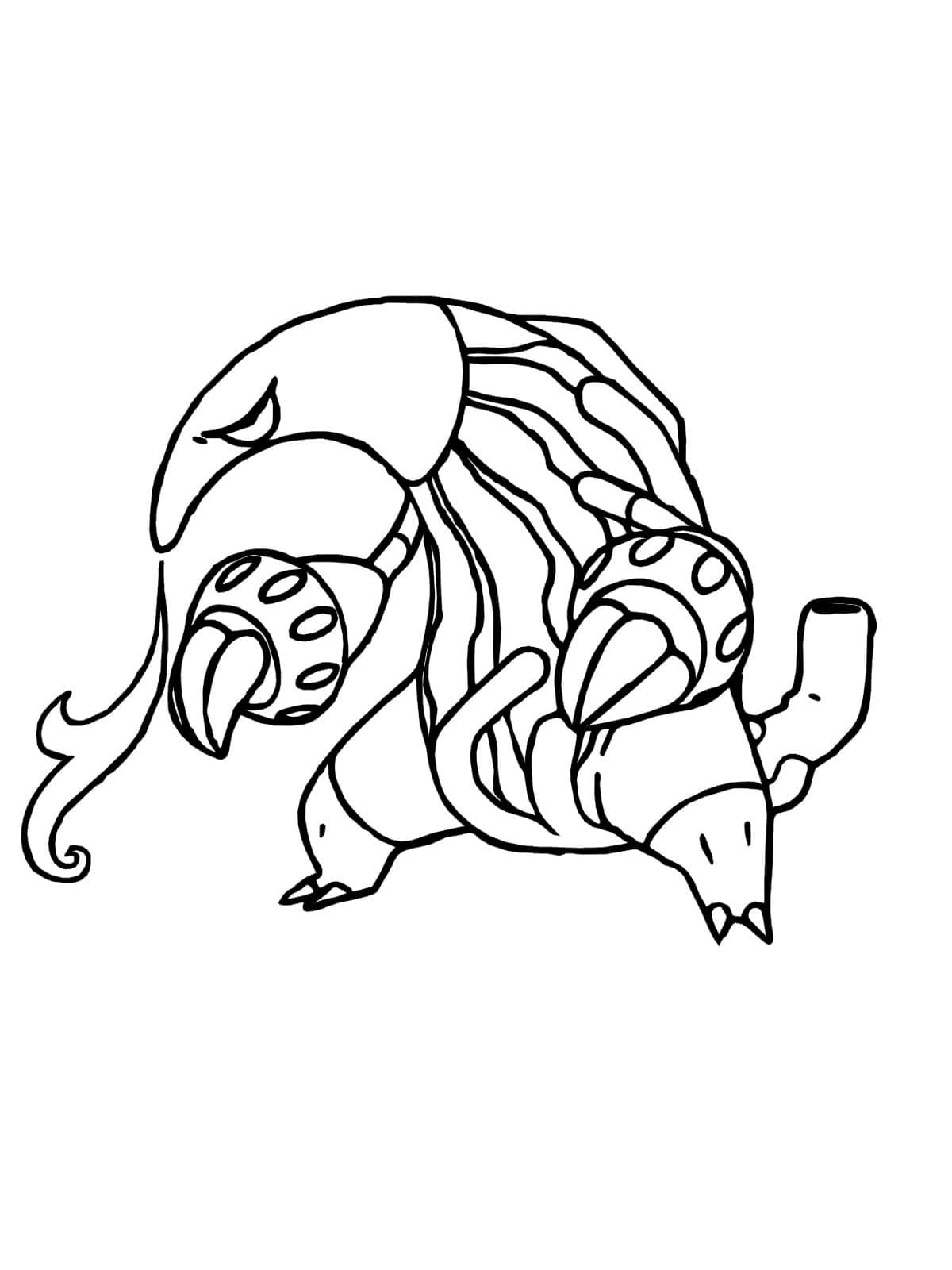ζωγραφική Pokemon Heatmor