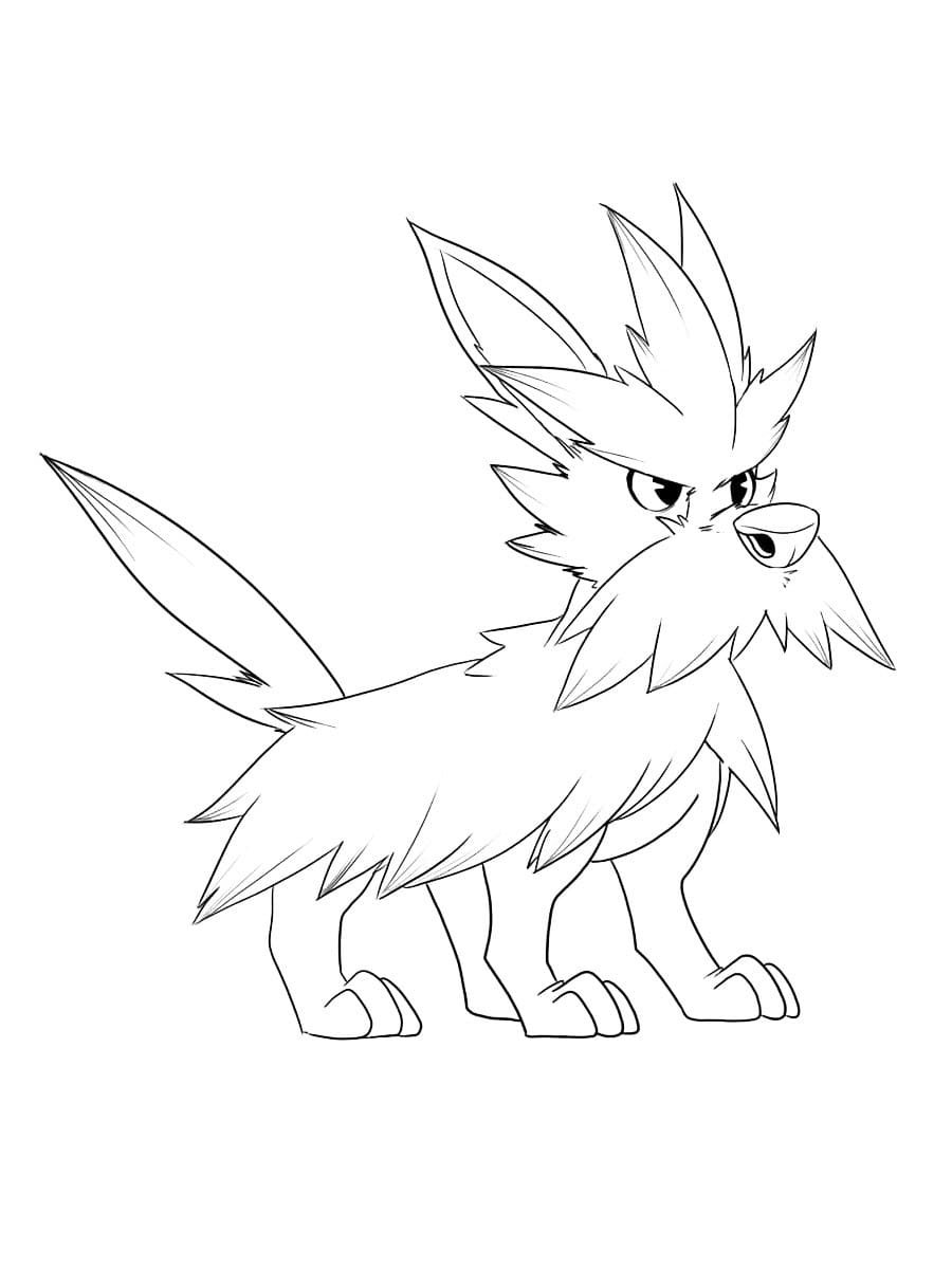 ζωγραφική Pokemon Herdier