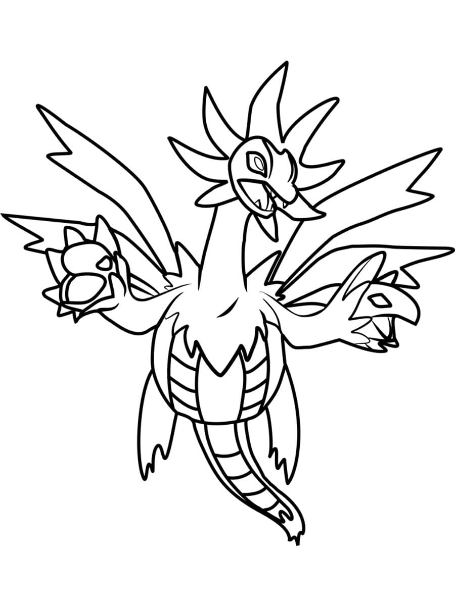 ζωγραφική Pokemon Hydreigon