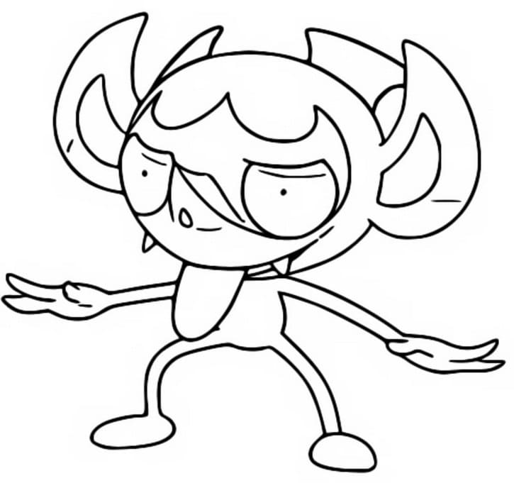 ζωγραφική Pokemon Impidimp
