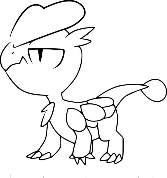 ζωγραφική Pokemon Jangmo-o