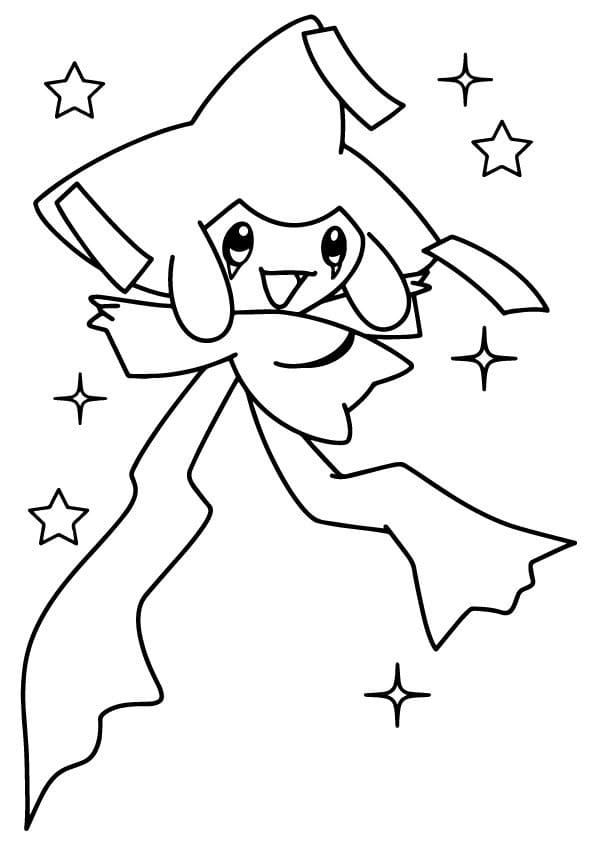 ζωγραφική Pokemon Jirachi