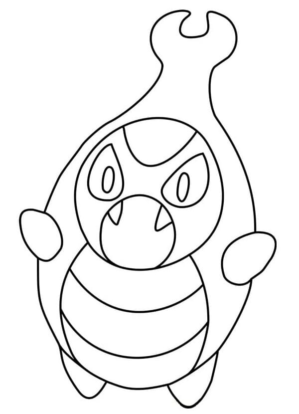 ζωγραφική Pokemon Karrablast