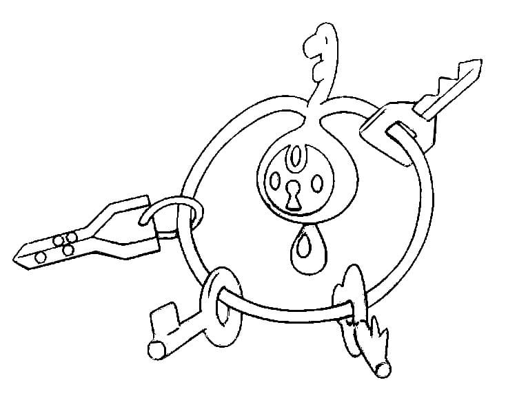 ζωγραφική Pokemon Klefki