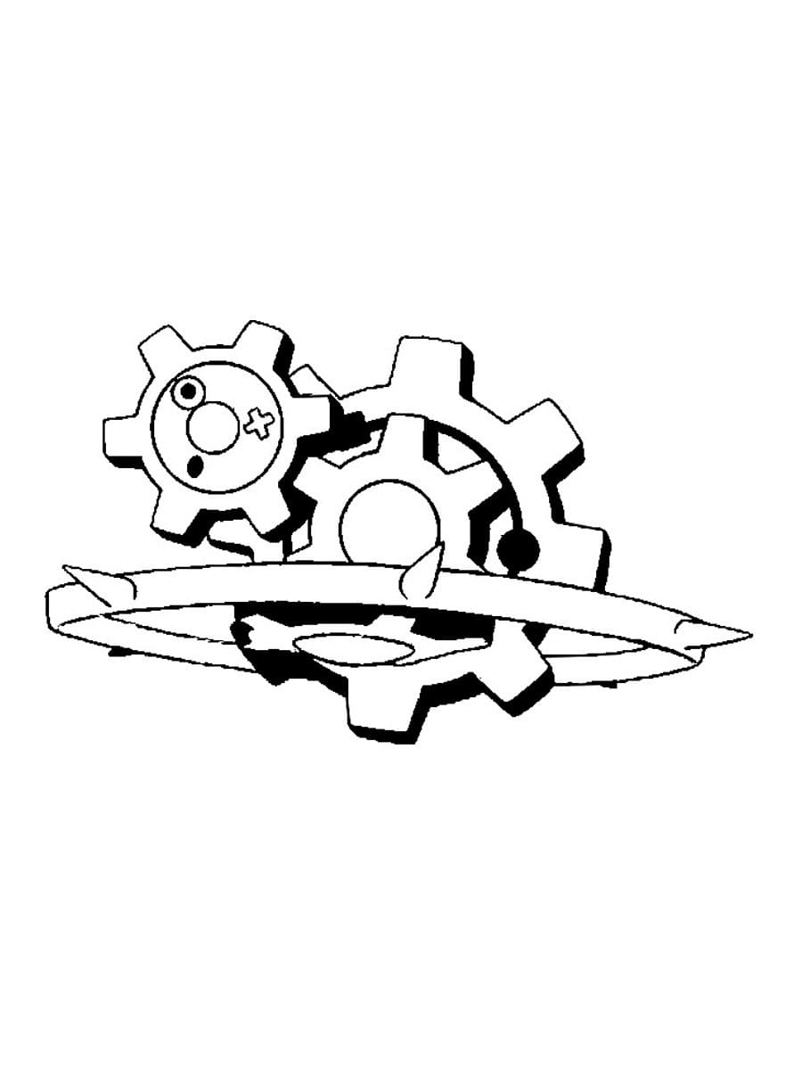 ζωγραφική Pokemon Klinklang