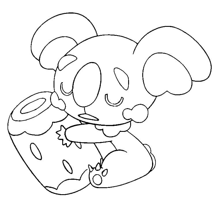 ζωγραφική Pokemon Komala
