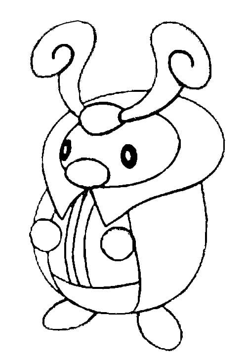 ζωγραφική Pokemon Kricketot