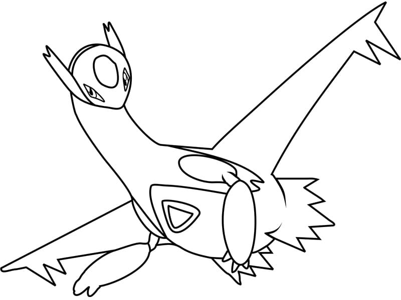 ζωγραφική Pokemon Latios